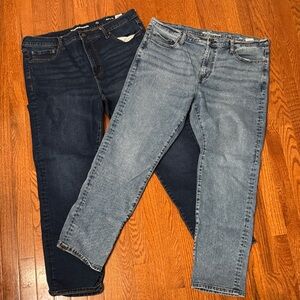 Amazon Essentials Dark/lLight Blue Jeans 40/32